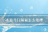 电冰箱漏氟利昂如何解决（安全有效的方法与关键注意事项）
