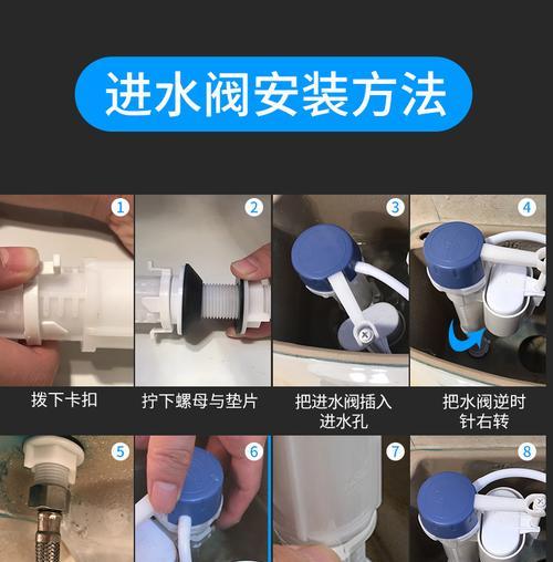 揭秘马桶进水阀工作原理的奥秘（马桶进水阀的原理）  第2张